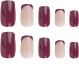 Накладные ногти Nail HQ Square квадратной формы, 24 шт Pretty In Plum — фото 2