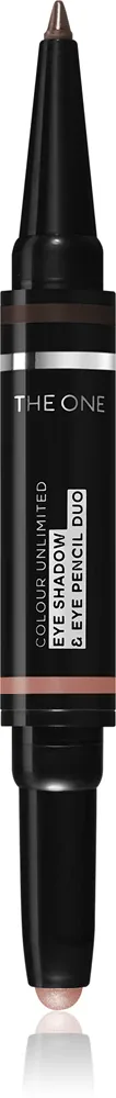 Тени для век Oriflame The One Colour Unlimited водостойкие, стойкие, синий, 1,2 г, оттенок Peach Perfect