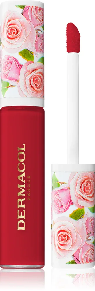 Dermacol Imperial Rose - Блеск для губ с розовым ароматом, 7.5 мл, оттенок 03