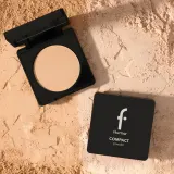 flormar Compact Powder - Пудра в компакте с матовым покрытием, 11 г, оттенок 093 Natural Coral Beige — фото 4