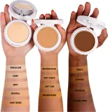 J.Cat Beauty Aquasurance - Компактное пудровое тональное среднее до сильного покрытия, 9 г, оттенок 101 Ivory — фото 3