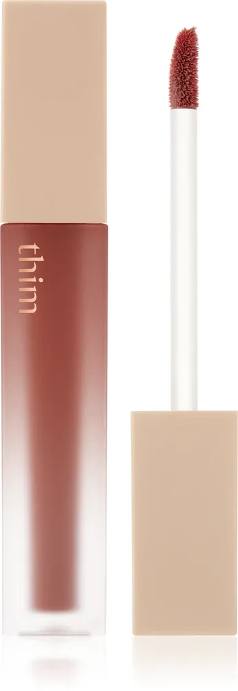 thim Sheer Matte Liquid Lip - Легкая матовая помада в жидкой форме, 4 г, оттенок 01 Cozy Beige
