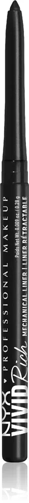 NYX Professional Makeup Vivid Rich - Карандаш для глаз, 0.28 г, оттенок 16 Always Onyx