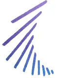 NYX Professional Makeup Beetlejuice Pinstripe Duo Liner - Подводка для глаз 2 в 1, 0.5 мл, оттенок 02 Purple Chrome — фото 2