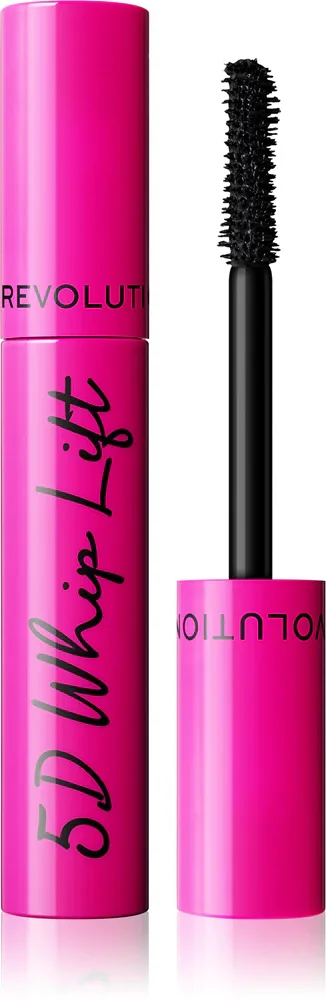 Makeup Revolution 5D Lash Whip Lift - Тушь для ресниц, удлиняющая и утолщающая, 12 мл