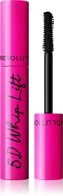 Makeup Revolution 5D Lash Whip Lift - Тушь для ресниц, удлиняющая и утолщающая, 12 мл