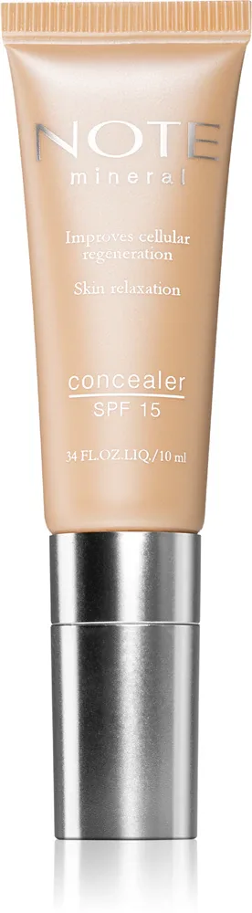 Консилер Note Cosmetique Mineral, высокое покрытие, 10 мл, оттенок 203