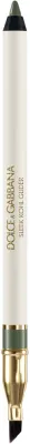 Dolce&Gabbana Classic Sleek Kohl Glider - Карандаш для глаз с кисточкой, 1.2 г, оттенок 07 Jade Green - Muted Green