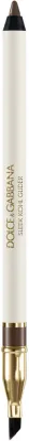 Dolce&Gabbana Classic Sleek Kohl Glider - Карандаш для глаз с кисточкой, 1.2 г, оттенок 02 Espresso Brown - Deep Warm Brown