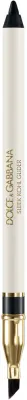 Dolce&Gabbana Classic Sleek Kohl Glider - Карандаш для глаз с кисточкой, 1.2 г, оттенок 01 Total Black - True Black