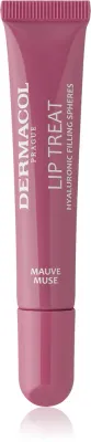 Dermacol Lip Treat - Увлажняющий блеск для губ, 10 мл, оттенок 6 Mauve Muse (Red & Blue Berries)