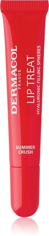Dermacol Lip Treat - Увлажняющий блеск для губ, 10 мл, оттенок 7 Summer Crush (Melon Mix)