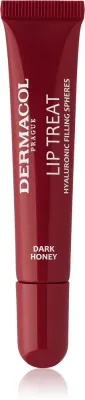 Dermacol Lip Treat - Увлажняющий блеск для губ, 10 мл, оттенок 10 Dark Honey