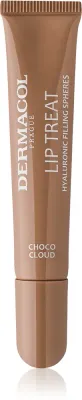 Dermacol Lip Treat - Увлажняющий блеск для губ, 10 мл, оттенок 12 Choco Cloud
