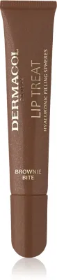 Dermacol Lip Treat - Увлажняющий блеск для губ, 10 мл, оттенок 13 Brownie Bite