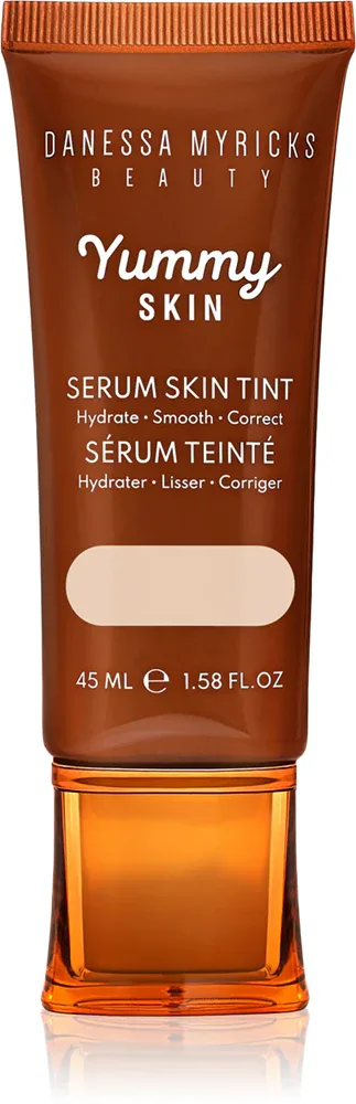 Danessa Myricks Beauty Yummy Skin Serum Skin Tint - Увлажняющая основа с эффектом выравнивания, 45 мл, оттенок 1.5 - Fair with Cool Undertones
