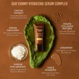 Danessa Myricks Beauty Yummy Skin Serum Skin Tint - Увлажняющая основа с эффектом выравнивания, 45 мл, оттенок 5 - Light To Medium Skin With Neutral Undertones — фото 3