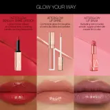 NARS AFTERGLOW LIP SHINE - Увлажняющий блеск для губ, 5.5 мл, оттенок TRIPLE X — фото 7