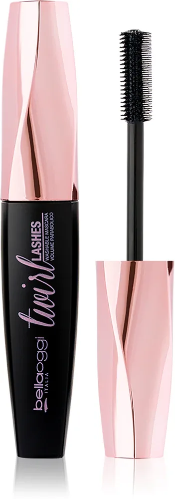 bellaoggi Twirl Lashes Mascara - Тушь для ресниц, удлиняющая и утолщающая, 11 мл, оттенок Velvet Noir