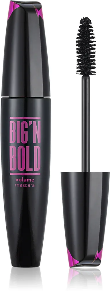 flormar Big'n Bold Volume - Водостойкая тушь для объема ресниц, 15 мл