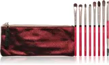 NABLA Cosmetics Ruby - Набор кистей для макияжа глаз с чехлом — фото 1