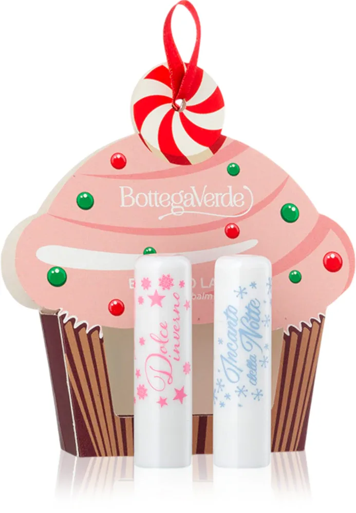 Bottega Verde Dolce Inverno & Incanto della Notte - Подарочный набор для губ