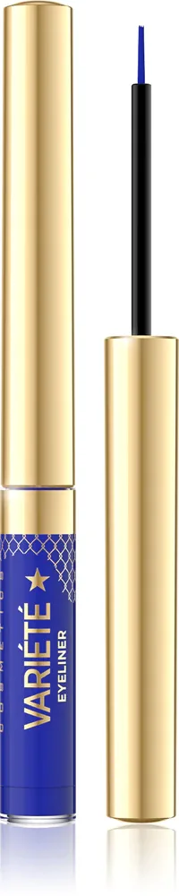 Eveline Cosmetics Variete - Тройной водостойкий подводник для глаз, 2.8 мл, оттенок 07 Electic Blue