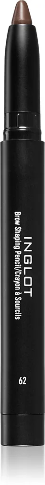 Inglot Brow Shaping - Карандаши для бровей с точилкой, 1.4 г, оттенок 62