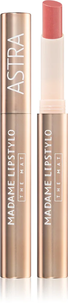 Astra Make-up Madame Lipstylo The Mat - Матовая помада для губ, 2 г, оттенок 02 Noblesse Oblige