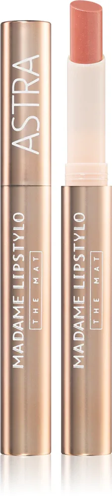 Astra Make-up Madame Lipstylo The Mat - Матовая помада для губ, 2 г, оттенок 01 Nude Bijou