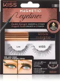 Накладные ресницы KISS Magnetic Eyeliner Eyelash Kit магнитные, с подводкой в наборе, оттенок 01 Lure — фото 1