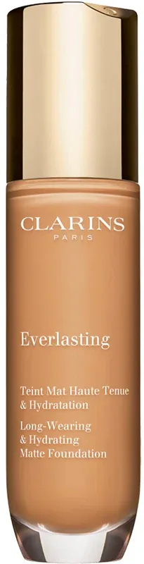Clarins Everlasting Foundation - Тональная основа с матовым покрытием, 30 мл, оттенок 108.5W - Cashew