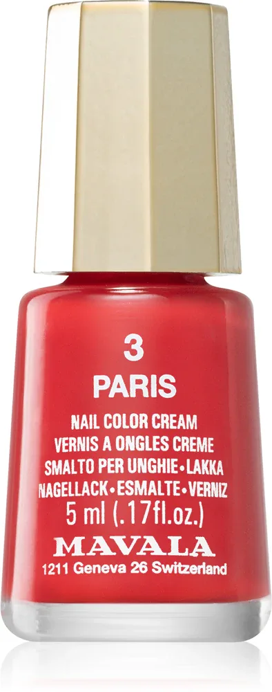 Mavala Mini Color - Лак для ногтей, 5 мл, оттенок 3 Paris