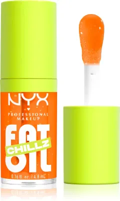 NYX Professional Makeup Fat Oil Chillz - Блеск для губ с охлаждающим эффектом, 4.8 мл