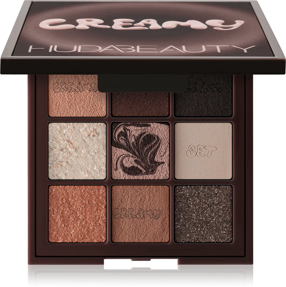 Huda Beauty Creamy Obsessions Eyeshadow Palette - Палетка теней для век: палетка теней для век, 8.22 г, оттенок 8 г