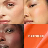 MAYBELLINE NEW YORK Sunkisser Matte - Румяна в жидкой форме с матовым покрытием, 4.7 мл, оттенок 34 Peachy Quench — фото 3