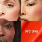 MAYBELLINE NEW YORK Sunkisser Matte - Румяна в жидкой форме с матовым покрытием, 4.7 мл, оттенок 35 Spritzy Orange — фото 3