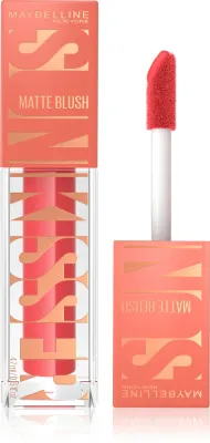 MAYBELLINE NEW YORK Sunkisser Matte - Румяна в жидкой форме с матовым покрытием, 4.7 мл, оттенок 40 Rose Burst