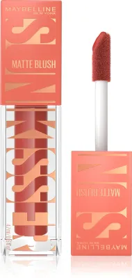 MAYBELLINE NEW YORK Sunkisser Matte - Румяна в жидкой форме с матовым покрытием, 4.7 мл, оттенок 39 Coastal Crush