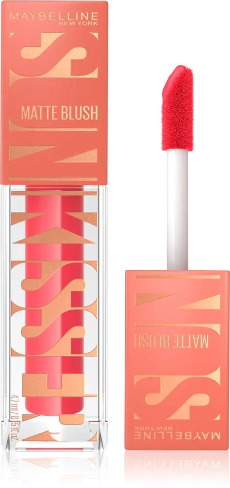 MAYBELLINE NEW YORK Sunkisser Matte - Румяна в жидкой форме с матовым покрытием, 4.7 мл, оттенок 30 Pink Mirage