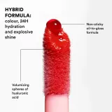 3INA The Color Lip Oil - Блеск для губ: олейк навилжающий до уст, 4 мл, оттенок 100 - Crystal clear — фото 3