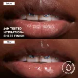 3INA The Color Lip Oil - Блеск для губ: олейк навилжающий до уст, 4 мл, оттенок 100 - Crystal clear — фото 4