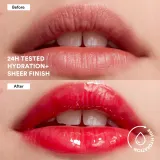 3INA The Color Lip Oil - Блеск для губ: олейк навилжающий до уст, 4 мл, оттенок 900 - Jet black, sheer — фото 4