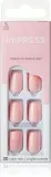 Накладные ногти KISS imPRESS Color Short самоклеящиеся, с эффектом гелевых ногтей, 30 шт Pick Me Pink — фото 1