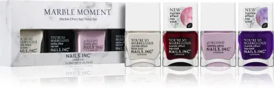 Nails Inc. Marble Moment - Набор лаков для ногтей