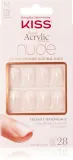 Ногти накладные KISS Nude Nails Cashmere с эффектом гелевого маникюра, с клеем, 28 шт — фото 1