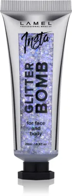 LAMEL Insta Glitter Bomb - Блеск для лица и тела, 20 мл