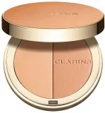 Clarins Ever Bronze Compact Powder - Пудра для лица в компакте, выравнивающая тонарующая, 10 г, оттенок 01 — фото 1