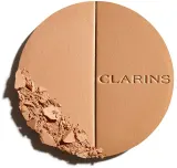 Clarins Ever Bronze Compact Powder - Пудра для лица в компакте, выравнивающая тонарующая, 10 г, оттенок 01 — фото 2