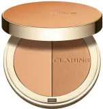 Clarins Ever Bronze Compact Powder - Пудра для лица в компакте, выравнивающая тонарующая, 10 г, оттенок 02 — фото 1